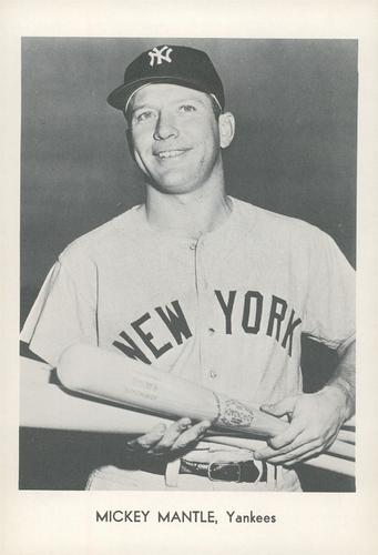 1966 Sports Service New York Yankees Set B #NNO Mickey Mantle Front