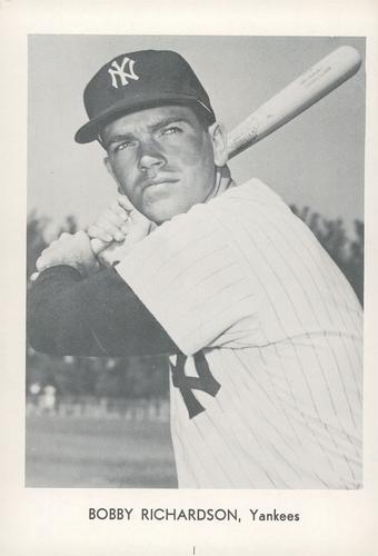 1966 Sports Service New York Yankees Set B #NNO Bobby Richardson Front