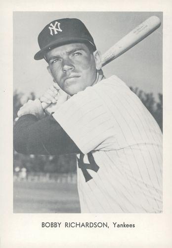 1965 Sports Service New York Yankees Set B #NNO Bobby Richardson Front