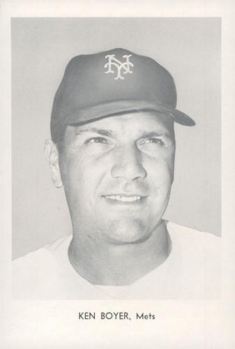 1966 Sports Service New York Mets Set A #NNO Ken Boyer Front