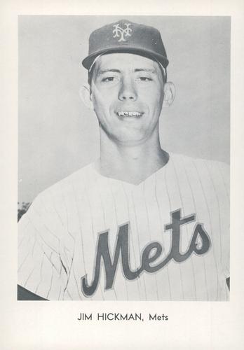 1966 Sports Service New York Mets Set B #NNO Jim Hickman Front