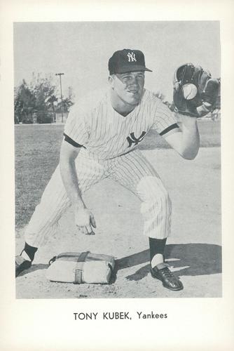 1963 Sports Service New York Yankees Set A #NNO Tony Kubek Front