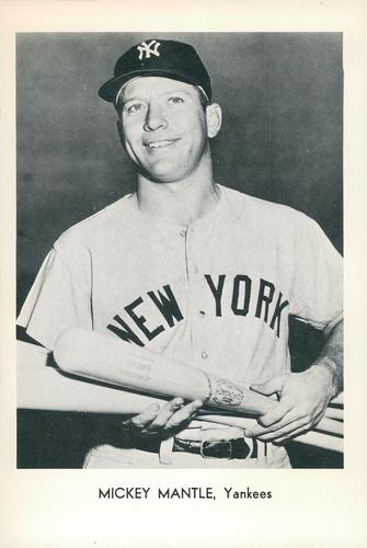 1963 Sports Service New York Yankees Set B #NNO Mickey Mantle Front