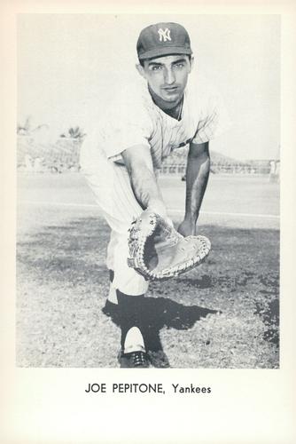 1963 Sports Service New York Yankees Set B #NNO Joe Pepitone Front