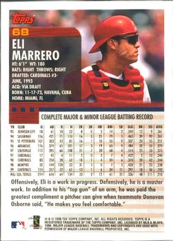 2000 Topps - Home Team Advantage #68 Eli Marrero Back