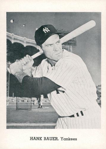 1962 Jay Publishing Old Timer New York Yankees 5x7 Photos #NNO Hank Bauer Front