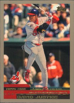 2000 Topps - Limited Edition #66 David Justice Front