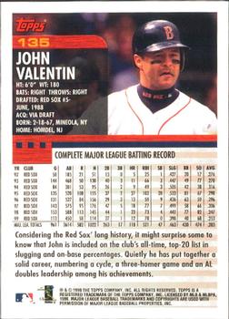 2000 Topps - Limited Edition #135 John Valentin Back
