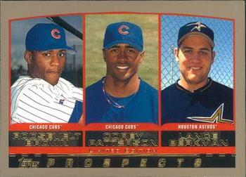 2000 Topps - Limited Edition #207 Lance Berkman / Corey Patterson / Roosevelt Brown Front
