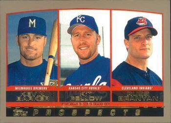 2000 Topps - Limited Edition #208 Kevin Barker / Kit Pellow / Russell Branyan Front