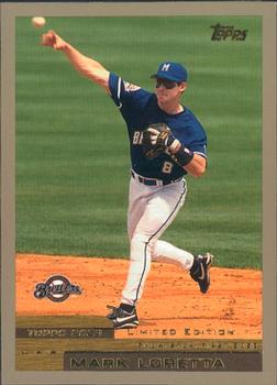 2000 Topps - Limited Edition #313 Mark Loretta Front