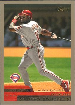 2000 Topps - Limited Edition #341 Marlon Anderson Front