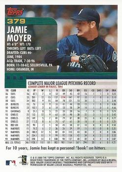 2000 Topps - Limited Edition #379 Jamie Moyer Back