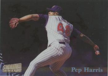 1998 Stadium Club - One of a Kind #54 Pep Harris Front