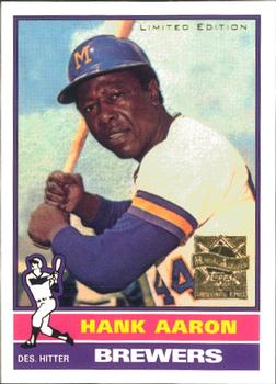 2000 Topps - Limited Aaron #23 Hank Aaron Front