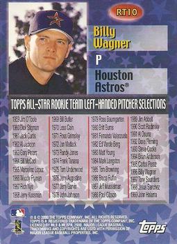 2000 Topps - Limited All-Star Rookie Team #RT10 Billy Wagner  Back