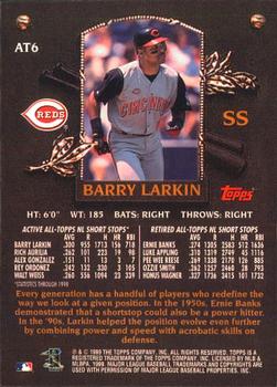 2000 Topps - Limited All-Topps #AT6 Barry Larkin  Back