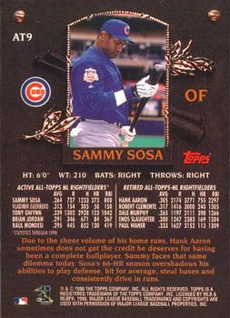 2000 Topps - Limited All-Topps #AT9 Sammy Sosa  Back