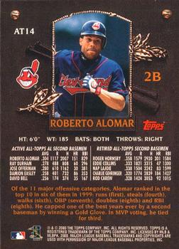 2000 Topps - Limited All-Topps #AT14 Roberto Alomar  Back