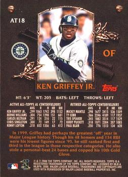 2000 Topps - Limited All-Topps #AT18 Ken Griffey Jr.  Back