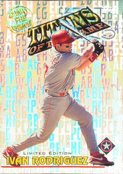 2000 Topps - Limited Own the Game #OTG23 Ivan Rodriguez  Front