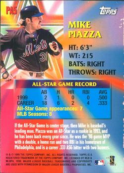 2000 Topps - Limited Perennial All-Stars #PA5 Mike Piazza  Back