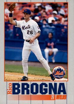 1995 Kahn's New York Mets #NNO Rico Brogna Front