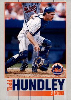 1995 Kahn's New York Mets #NNO Todd Hundley Front