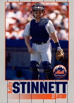 1995 Kahn's New York Mets #NNO Kelly Stinnett Front