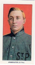 1988 Card Collectors 1909-11 T206 (Reprint) #NNO Herman Armbruster Front