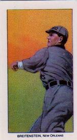 1988 Card Collectors 1909-11 T206 (Reprint) #NNO Ted Breitenstein Front