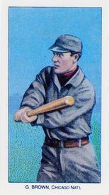 1988 Card Collectors 1909-11 T206 (Reprint) #NNO George Browne Front