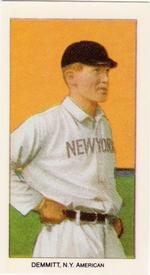 1988 Card Collectors 1909-11 T206 (Reprint) #NNO Ray Demmitt Front