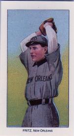 1988 Card Collectors 1909-11 T206 (Reprint) #NNO Charlie Fritz Front