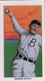 1988 Card Collectors 1909-11 T206 (Reprint) #NNO Rube Kisinger Front