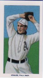 1988 Card Collectors 1909-11 T206 (Reprint) #NNO Harry Krause Front