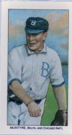 1988 Card Collectors 1909-11 T206 (Reprint) #NNO Harry McIntire Front
