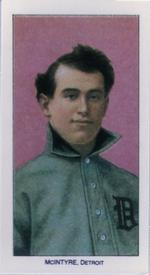 1988 Card Collectors 1909-11 T206 (Reprint) #NNO Matty McIntyre Front