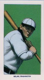 1988 Card Collectors 1909-11 T206 (Reprint) #NNO Clyde Milan Front