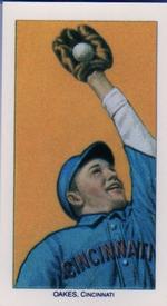 1988 Card Collectors 1909-11 T206 (Reprint) #NNO Rebel Oakes Front