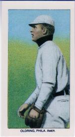 1988 Card Collectors 1909-11 T206 (Reprint) #NNO Rube Oldring Front