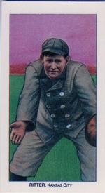 1988 Card Collectors 1909-11 T206 (Reprint) #NNO Lew Ritter Front