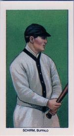 1988 Card Collectors 1909-11 T206 (Reprint) #NNO George Schirm Front