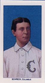 1988 Card Collectors 1909-11 T206 (Reprint) #NNO Ossee Schreck Front