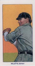 1988 Card Collectors 1909-11 T206 (Reprint) #NNO Ed Willett Front