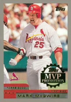 2000 Topps - MVP Promotion #NNO Mark McGwire  Front