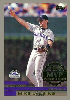 2000 Topps - MVP Promotion #NNO Mike Lansing  Front