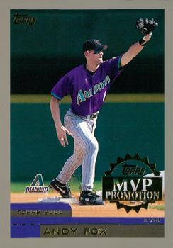 2000 Topps - MVP Promotion #NNO Andy Fox  Front