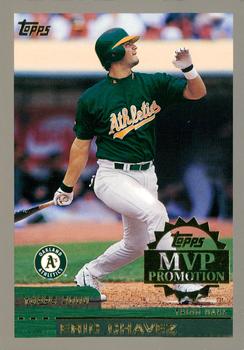 2000 Topps - MVP Promotion #NNO Eric Chavez  Front