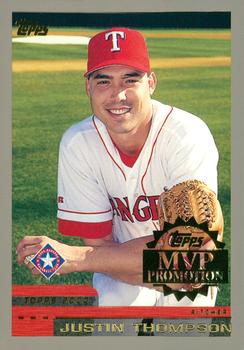 2000 Topps - MVP Promotion #NNO Justin Thompson  Front
